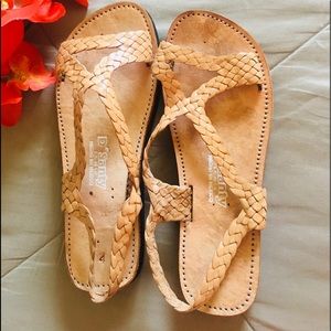 Hand made leather sandals